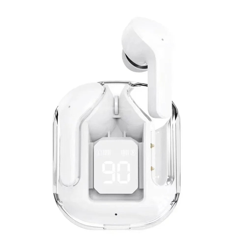 AIR31  Earbuds with Crystal Case, Type-C Charging & Touch Controls